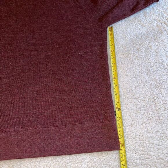 Banana Republic Women’s Rust Red Waffle Knit Sweater Size Medium - Picture 9 of 11